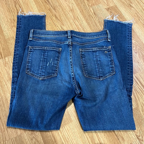 Rag & Bone High Rise Skinny Jeggings - Picture 5 of 10